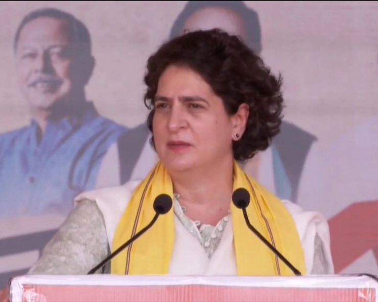 Priyanka Gandhi announces major sop for school students in poll-bound Madhya Pradesh