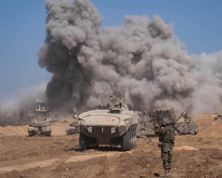 Israel-Hamas war: Israeli army operating 'inside Gaza City'