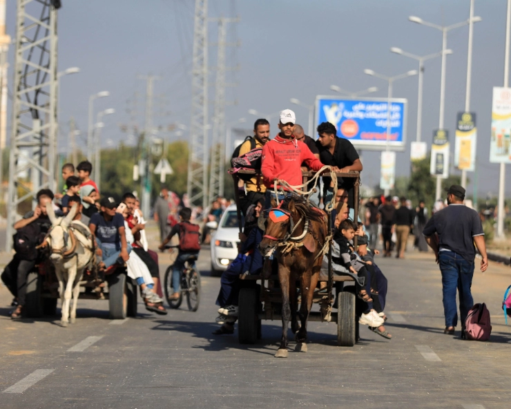 Israel-Hamas war: 50,000 flee intense fighting northern Gaza