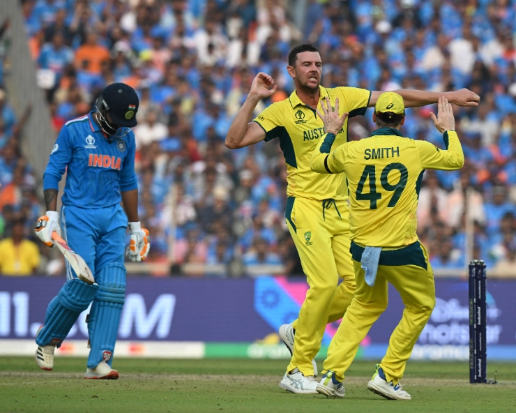 IND vs AUS, ICC World Cup Final: India bowled out for 240 on difficult pitch