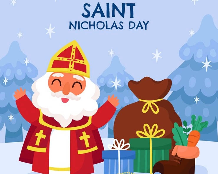 Why St. Nicholas puts candy in boots?