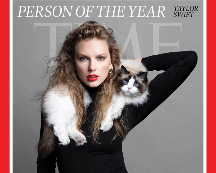 US singer Taylor Swift named Time person of the year