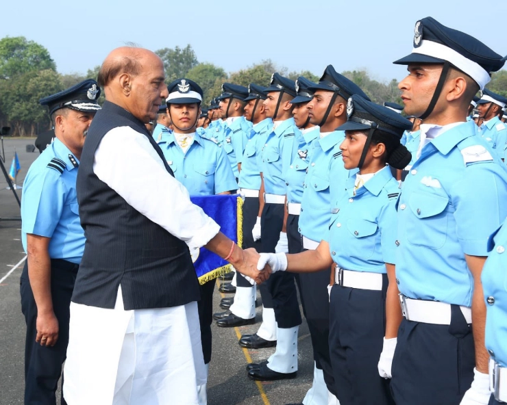 Telangana: 25 women among 213 flight cadets commissioned into Indian Air Force
