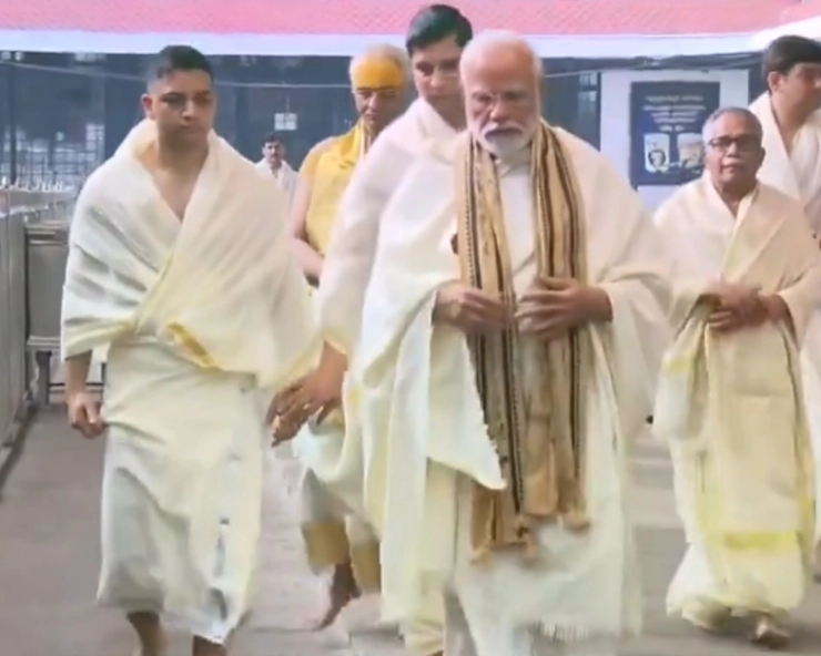 Kerala: PM Modi offers prayers at Guruvayur temple, later attends Suresh Gopi's daughter's wedding