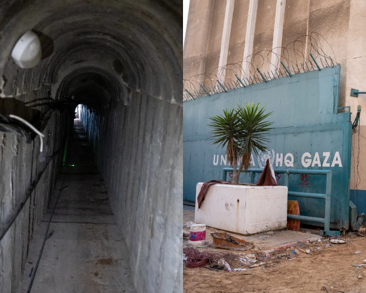 Israel claims Hamas tunnels found under UNRWA headquarters in Gaza