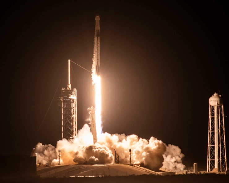 SpaceX-NASA launches Crew-8 astronaut mission to International Space Station (Video)