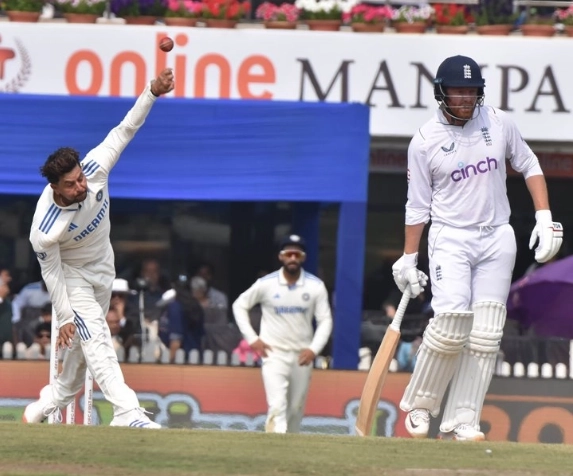 Dharamsala Test, Day 1: Kuldeep, Ashwin and openers put India in strong position
