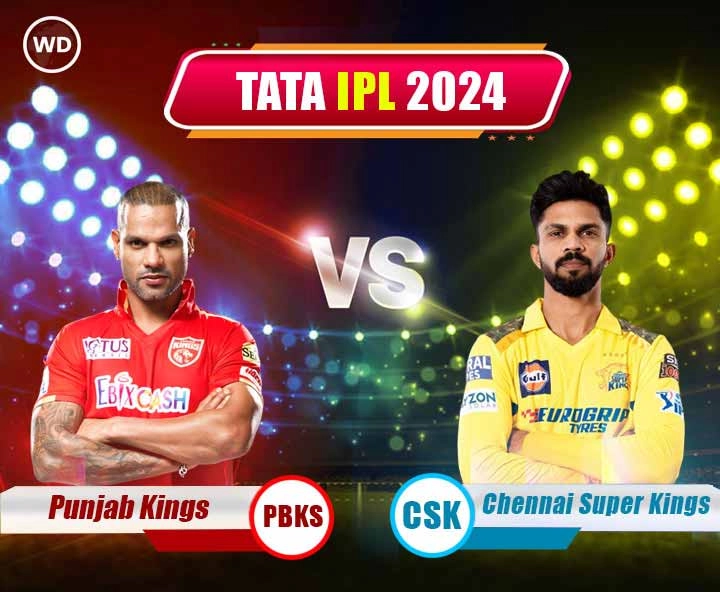 IPL 2024, CSK vs PBKS: Chennai Super Kings takes on Punjab Kings, aims to consolidate position for play off spot