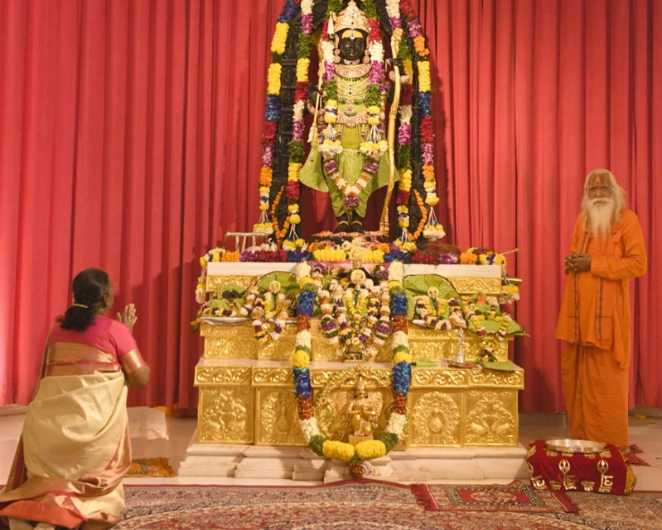 WATCH - President Droupadi Murmu pays obeisance to Ram Lalla in Ayodhya, performs Sandhya Aarti at Saryu Ghat