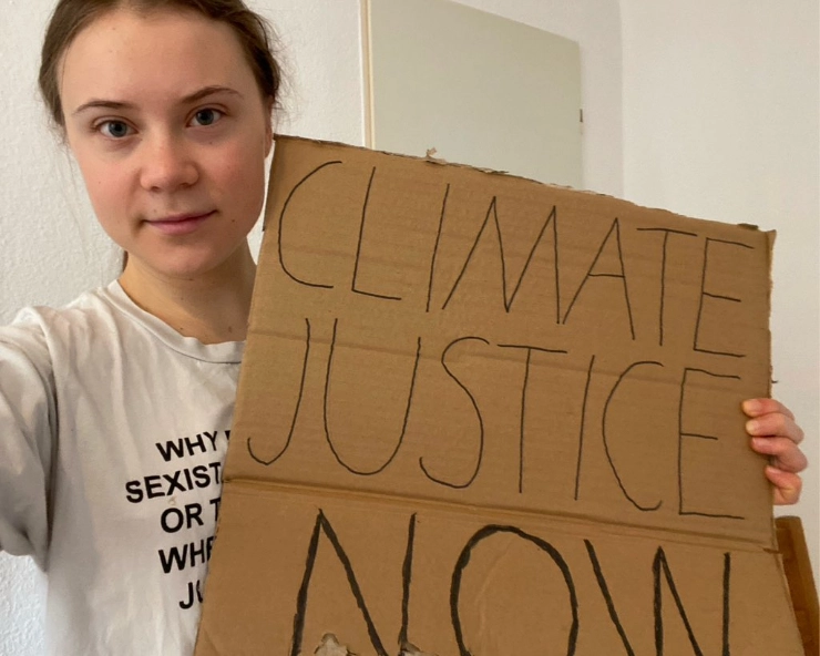 Greta Thunberg fined $550 for disobeying police orders during Stockholm protest; she had blocked Swedish parliament entrance