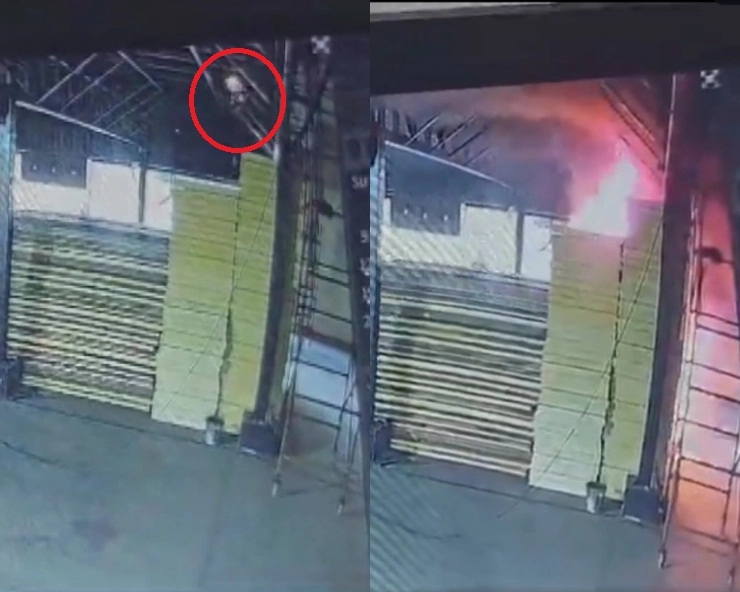 Rajkot game zone CCTV footage shows sparks from welding lead to massive blaze - WATCH