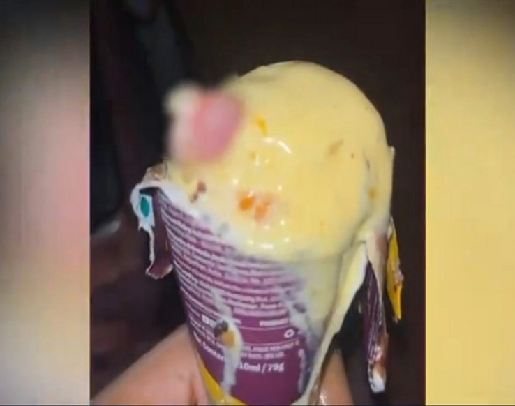 “I am traumatized”: Mumbai doctor finds human thumb inside ice cream cone (VIDEO)