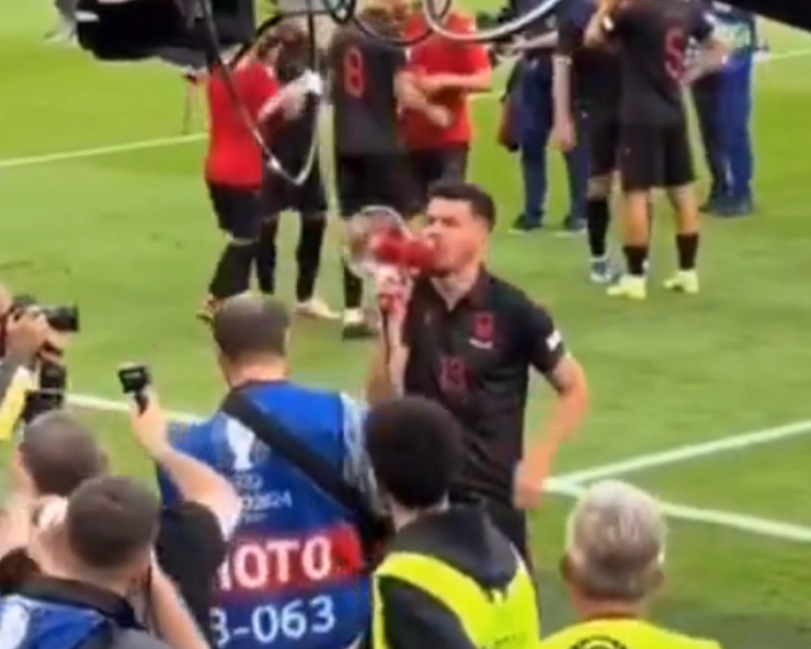 Euro 2024: Albania striker Mirlind Daku banned for 2 matches over nationalist chants