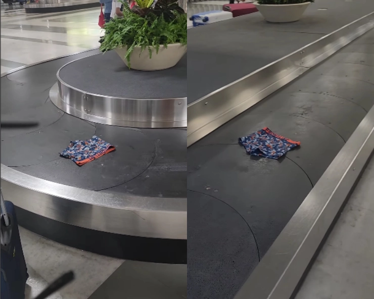 'Travelling light': Video of men’s boxers on Delhi airport's conveyor belt goes viral