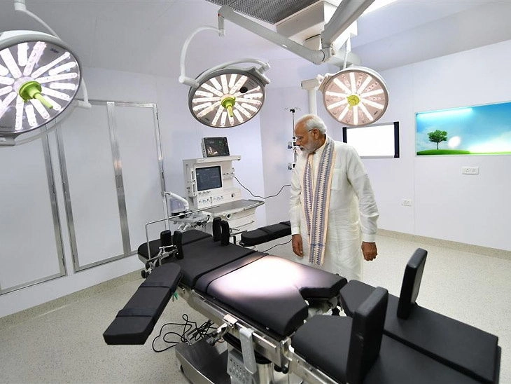 જાન્યુઆરીમાં જ PM મોદીએ ઉદઘાટન કર્યું તે  750 કરોડના ખર્ચે બનેલી SVP હોસ્પિટલની POPની છત તૂટી