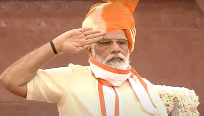LIVE: 74મો સ્વતંત્રતા દિવસ - 'આત્મનિર્ભર ભારત' આ એક શબ્દ નહી એક સંકલ્પ - PM Modi