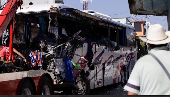 Mexico Bus Crash: મેક્સિકો સિટીમાં ભયાનક બસ અકસ્માત, 19ના મોત, 32 ઘાયલ]