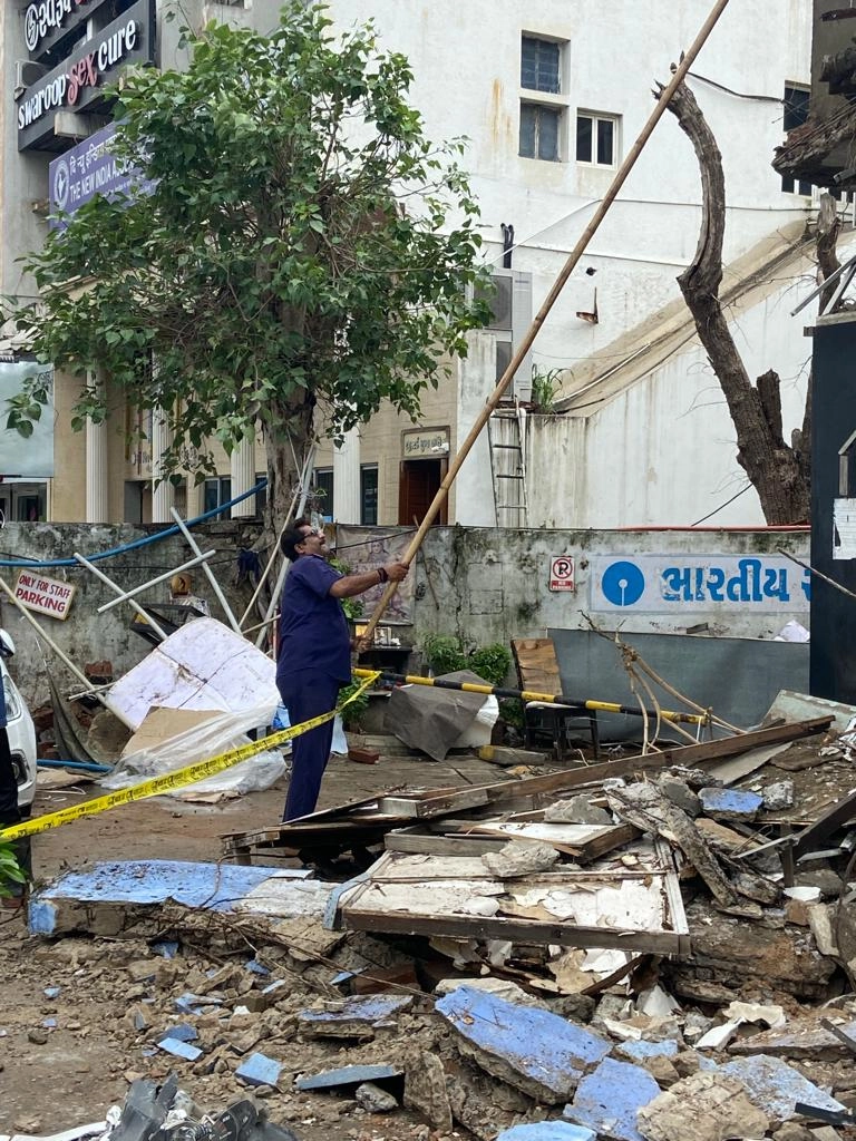 Ahmedabad Fire Department received 31 rescue calls and 20 fire calls in eight days amid heavy rains