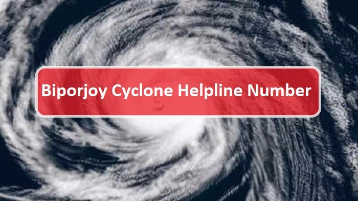Biporjoy Cyclone Helpline Number