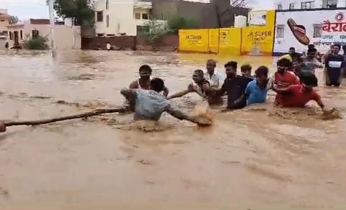 Rajasthan Heavy rain