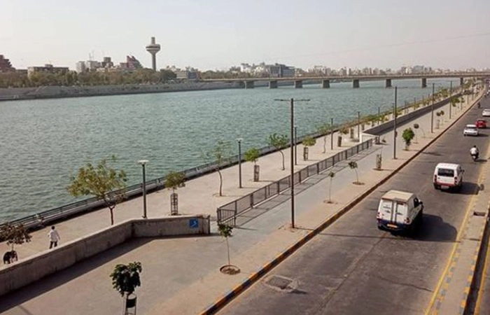 It will be the longest riverfront in Gujarat