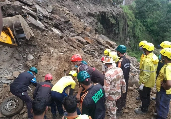 Rudraprayag, landslide