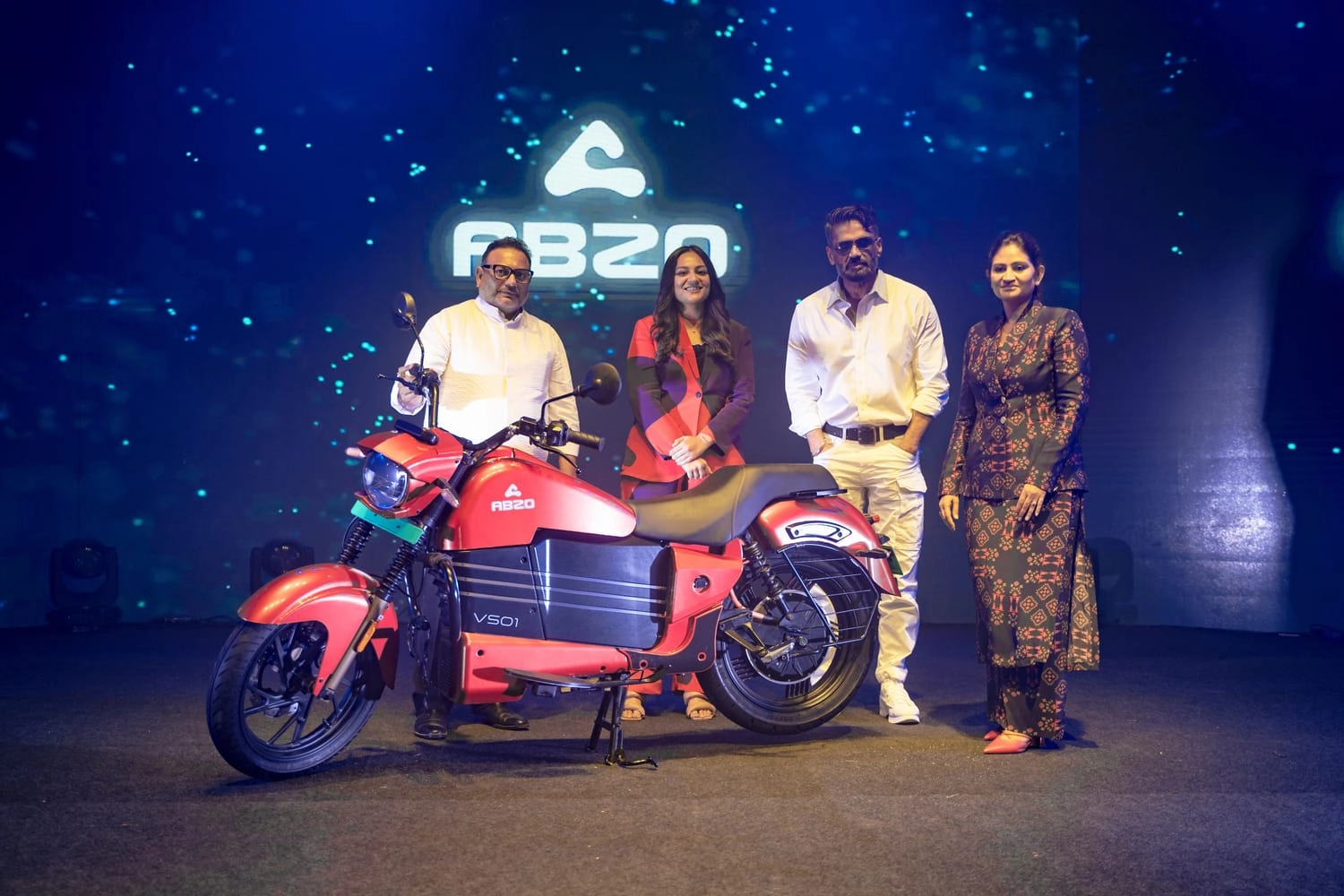 ABZO Motors launched an electric motorcycle named ABZO VS01 in Gujarat
