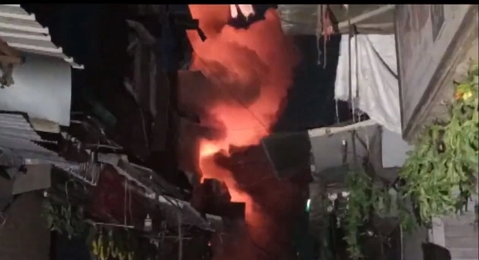 fire in kalupur