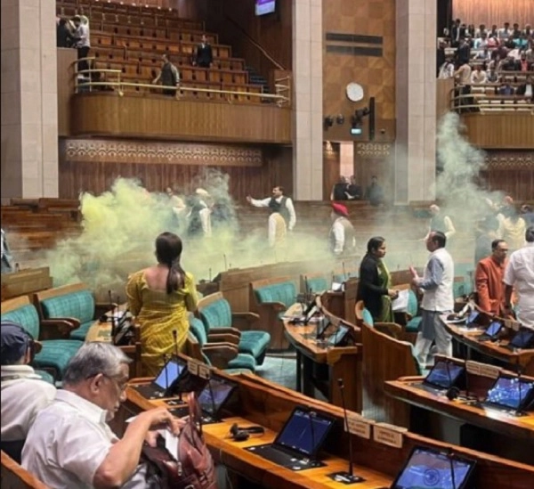 Parliament security breach