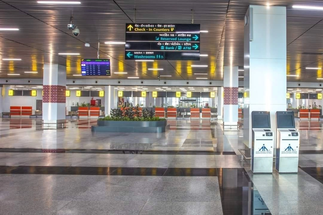 new terminal building of Surat Airport