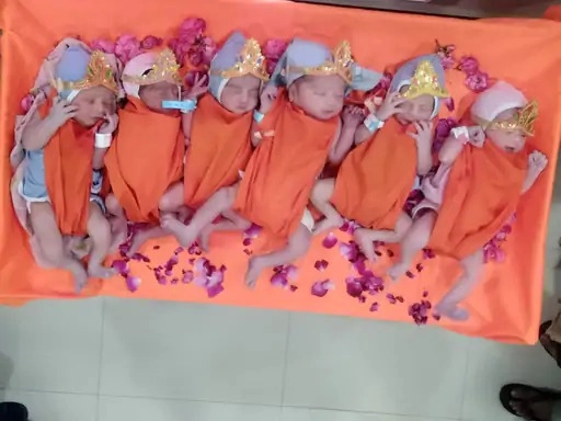 More than 400 babies were born in the cities of Gujarat