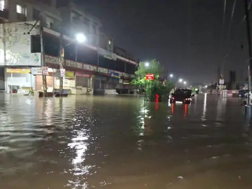 Heavy rains in Gujarat