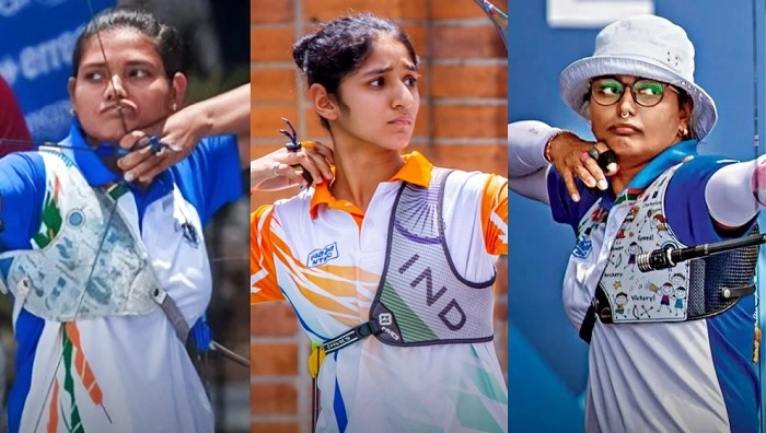 Indian women archery team