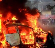 बगदाद में कार बम धमाका, सात की मौत - Car bomb blast in Iraq