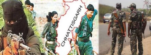 छत्तीसगढ़ में पुलिस मुठभेड़ में मारा गया नक्सली - Chhattisgarh