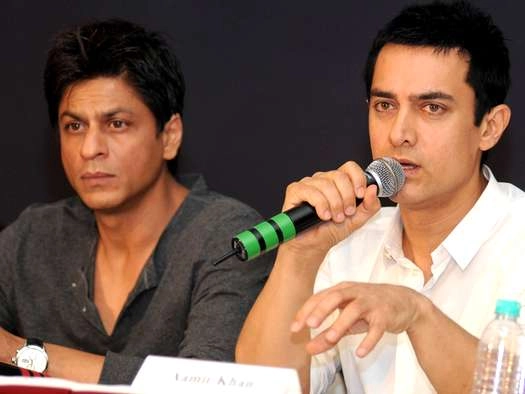 आमिर और मैं काम पर चर्चा नहीं करते : शाहरुख खान - Aamir Khan, Shah Rukh Khan