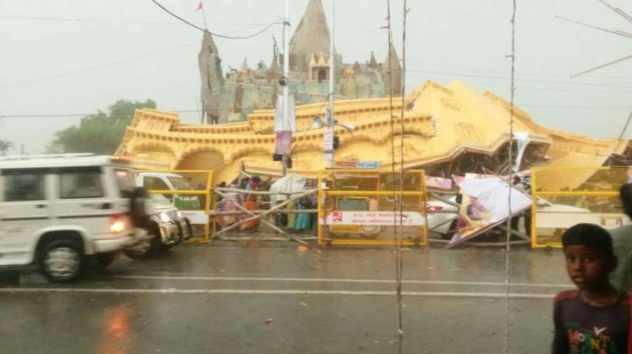 उज्जैन में भारी बारिश, शाही स्नान के लिए पहुंचे 15 लाख श्रद्धालु - Ujjain Simhastha 2016, Simhastha, Ujjain Kumbh, Ujjain, Rain