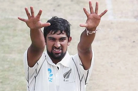 भारतीय मूल के ईश को मिला न्यूजीलैंड क्रिकेट अनुबंध - Cricket News, Ish Sodhi, NZC contract, leg spinner, spinner