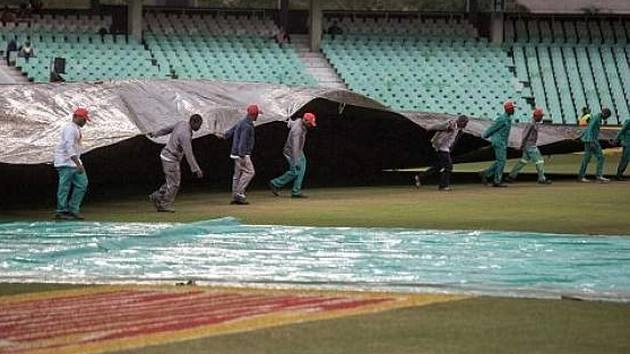 न्यूजीलैंड-द.अफ्रीका टेस्ट के तीसरे दिन का खेल धुला