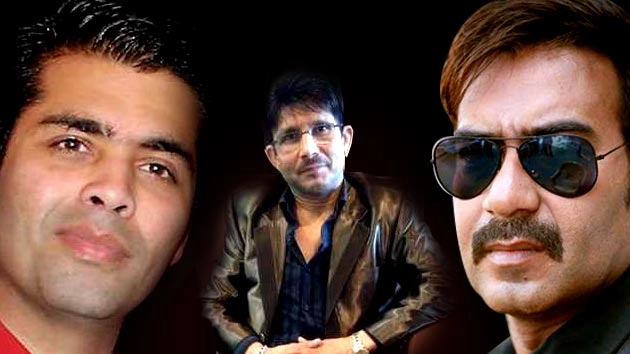 अजय देवगन ने किया कमाल खान को एक्सपोज़... करण से लिए 25 लाख! - Ajay Devgn, Karan Johar, Kamal R Khan, Shivaay, Ae Dil Hai Mushkil