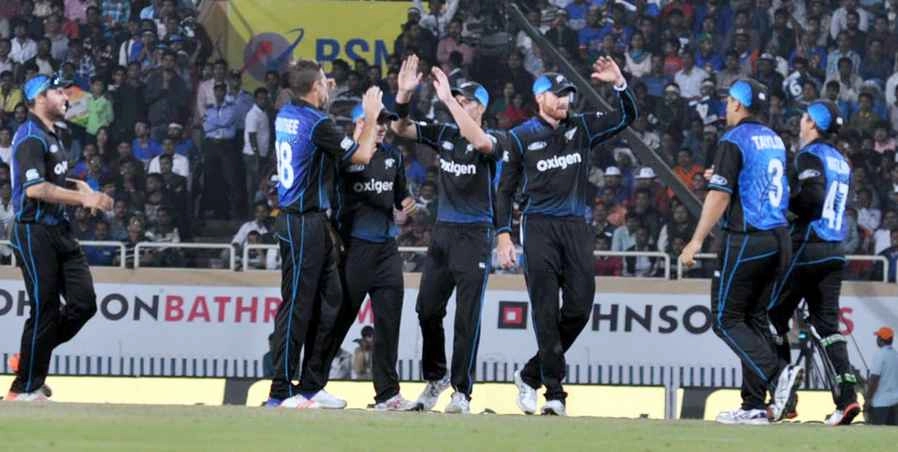 न्यूजीलैंड ने जीता रांची का रण, श्रृंखला बराबर की - India New zeland Ranchi ODI