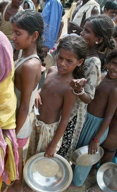 भुखमरी के मामले में भारत की स्थिति बेहद चिंताजनक : रिपोर्ट - India, starvation, Global Hunger Index