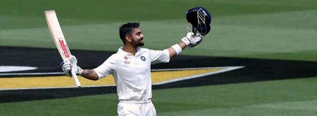 विराट कोहली आईसीसी टेस्ट रैंकिंग में सर्वोच्च चौथे स्थान पर
