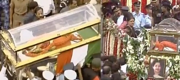 जयललिता को दाह संस्कार के बदले दफ़नाया क्यों गया? - Jayalalithaa's funeral