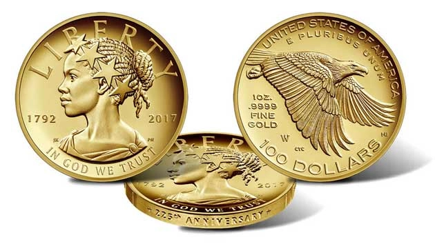 अमेरिकी लिबर्टी गोल्ड कॉइन्स पर भारतीय अमेरिकी भी होंगे - Gold Coin Design