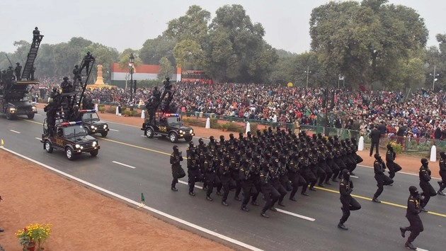राजपथ पर दिखी सैन्य ताकत और सांस्कृतिक विरासत - republic day parade on Rajpath