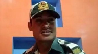 बीएसएफ जवान का वीडियो वाइरल, बाहरी लोगों को शराब बेच देते हैं अधिकारी... - BSF Jawan video viral