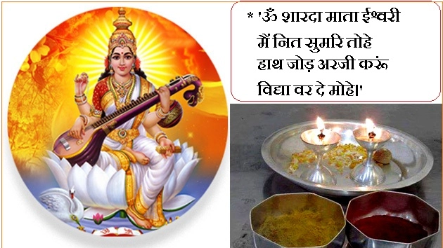 वसंत पंचमी पर इन 4 सरल मंत्रों से प्रसन्न होंगी देवी सरस्वती - Saraswati Mantra