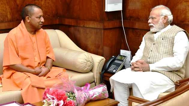 अयोध्या पर सुप्रीम कोर्ट के सुझाव के बीच मोदी से मिले आदित्यनाथ, क्या हुई चर्चा... - Yogi Adityanath met with Modi