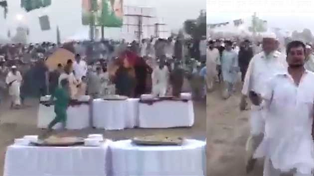 भुक्खड़ पाकिस्तानियों का वीडियो देखकर नहीं रोक पाएंगे हंसी (वीडियो)